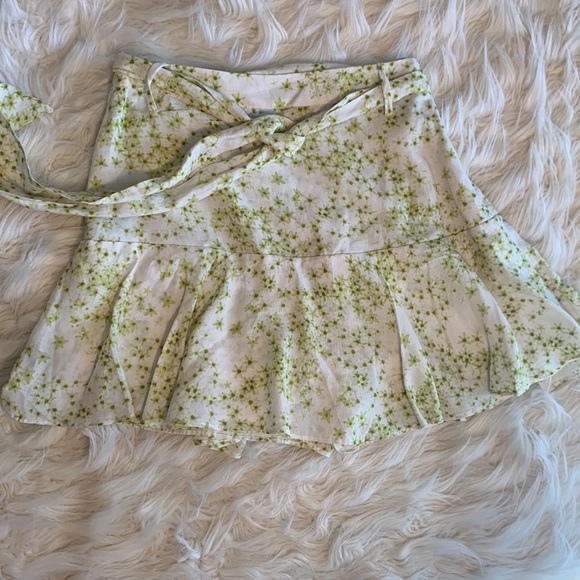 Women’s All Saints AllSaints Green Frida Amanzi Skirt Size 6 NWOT - Picture 10 of 16